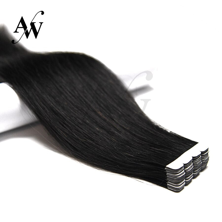 12'' 16'' 20'' Mini Tape in Human Hair Extensions