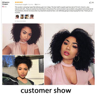 Thumbnail for 3B 3C Kinky Curly Clip in Human Hair Extensions Full Head