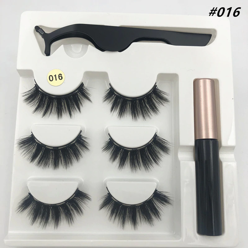 3 Pairs of Magnetic Eyelashes