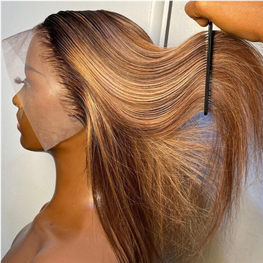 Highlight Colored Lace Front Wig