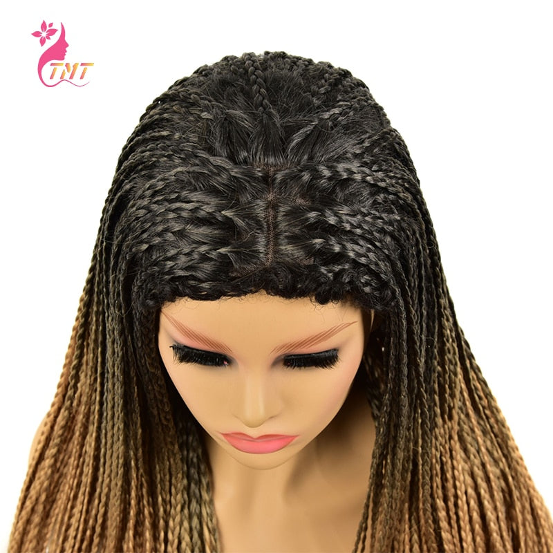 26 Inch Ombre Box Braided Wigs