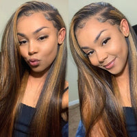 Thumbnail for Highlight13*4 Lace Wigs Straight Human Hair Wigs