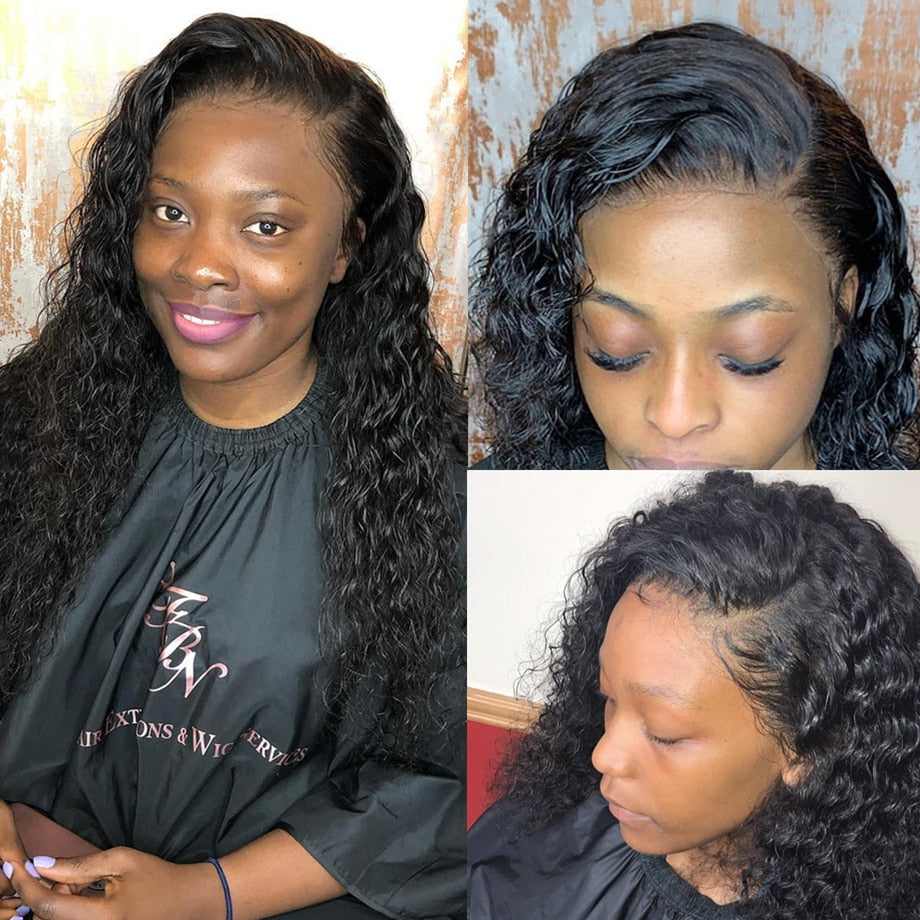 Deep Wave Hd Lace Frontal Wigs