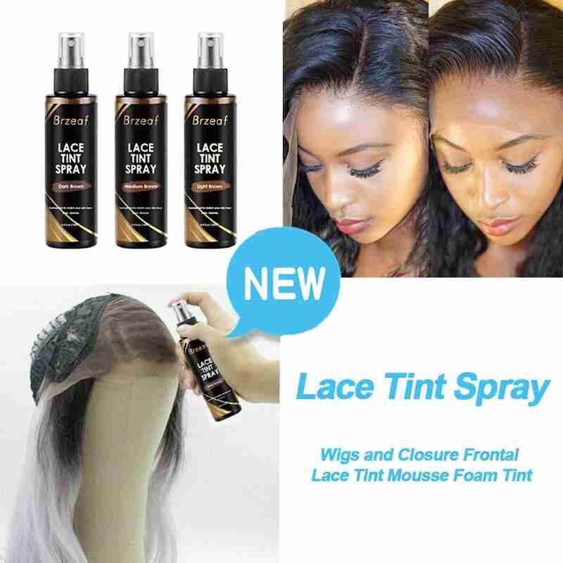 100ml Lace Tint Spray Lace Wig Adhesive Bond Lace Color