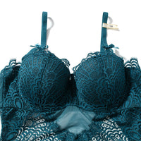 Thumbnail for Lingerie Lace Push Up Bra Bow