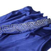 Thumbnail for Dashiki Dress Silk Beading Abaya Bandage Maxi