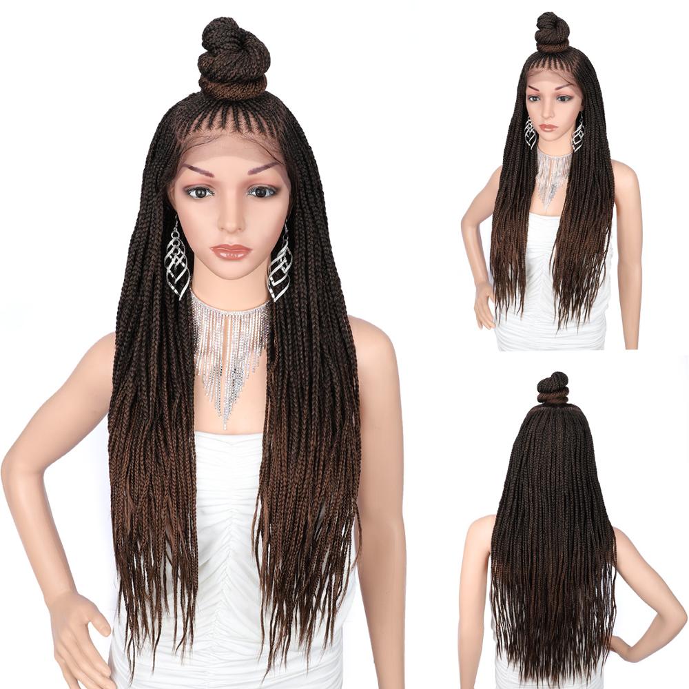 30 Inches- 13x7 Braided Wigs