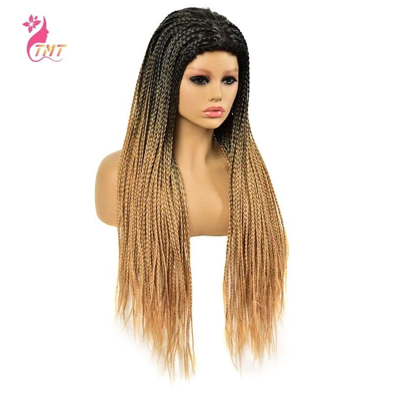 26 Inch Ombre Box Braided Wigs