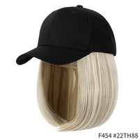 Thumbnail for Short Wavy Baseball  Hat Wigs