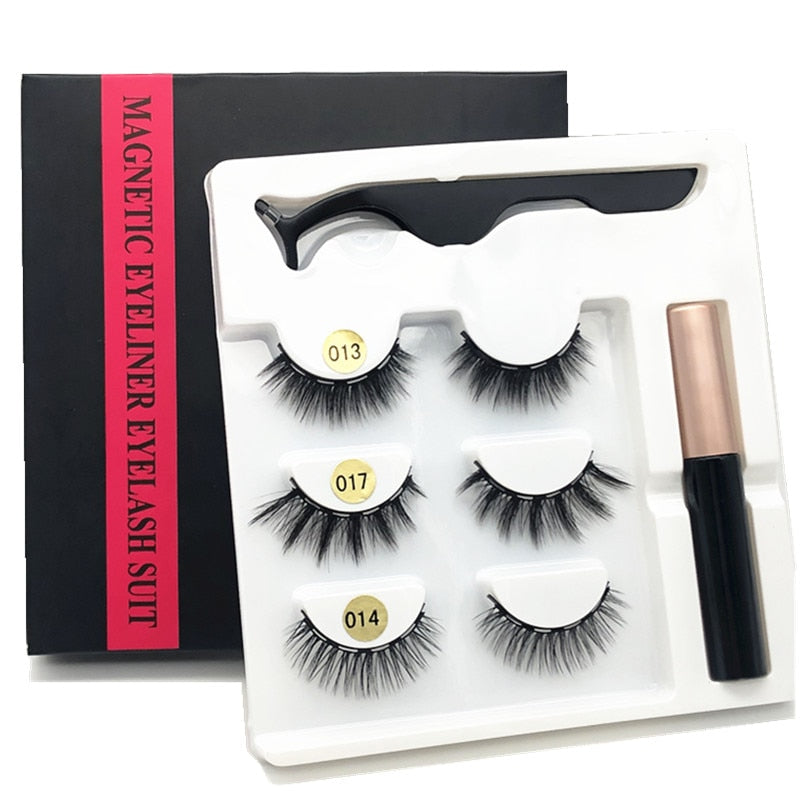 3 Pairs of Magnetic Eyelashes