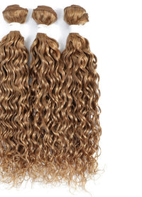 Thumbnail for 27# Honey Blonde Water Wave Human Hair Bundles