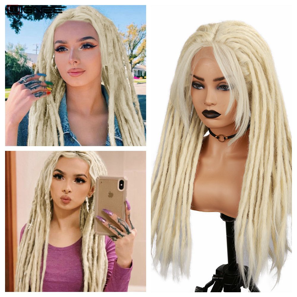 Blonde Dreadlock Synthetic Wig