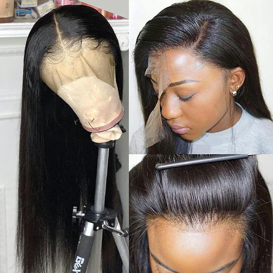 30 Inch Bone Straight Lace Front Wig