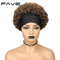 Thumbnail for Curly Afro Wig with HeadBand