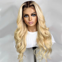 Thumbnail for Body Wave Blonde Wig Brazilian Remy Human Hair