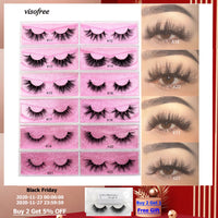 Thumbnail for 5D Mink Eyelashes Long Lasting Mink Lashes Natural Dramatic