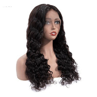 Thumbnail for Mongolian Loose Deep Wave Lace Closure Wig