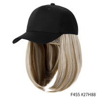 Thumbnail for Short Wavy Baseball  Hat Wigs