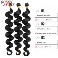 Thumbnail for 30 Inch Bundles With Closure Body Wave