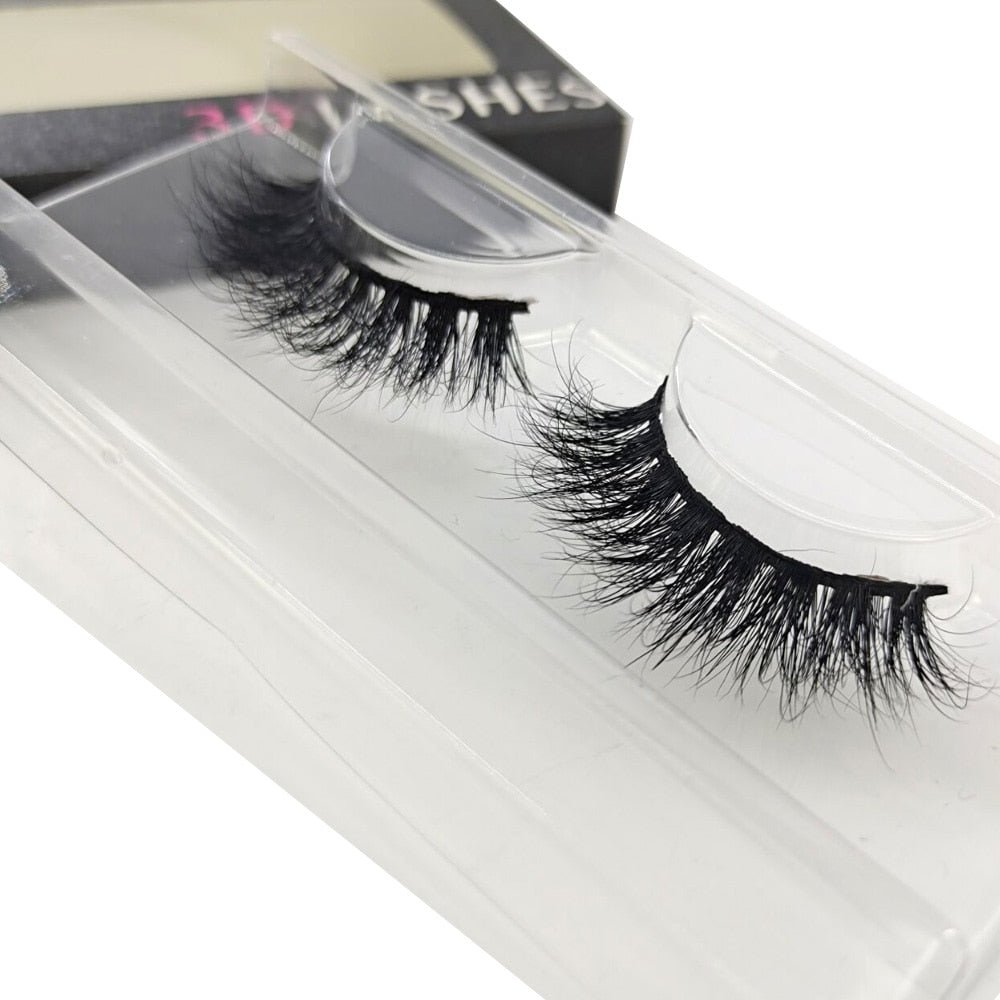 Mink Eyelashes 25mm Lashes Fluffy 3d Mink Lashes