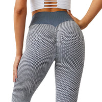 Thumbnail for High Waist Leggings Breathable Gym Fitness Push Up