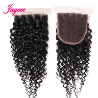 Thumbnail for 18 inches Malaysian Curly Hair With Closure Wet and Wavy Human Hair Bundles