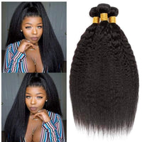 Thumbnail for 22 inches Kinky hair extensions 3 bundles