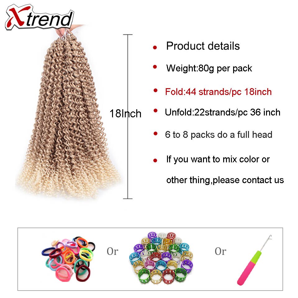 Xtrend Passion Twist Hair Crochet Braid Extensions