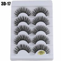 Thumbnail for 5 Pairs 3D Faux Mink Hair  Wispies Fluffies Drama