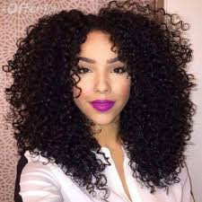 180 density Curly Full lace Wig