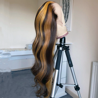 Thumbnail for Brazilian Honey Ombre Wig with Baby Hair