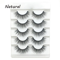 Thumbnail for 3D Mink False Eyelashes Dramatic Long Wispies