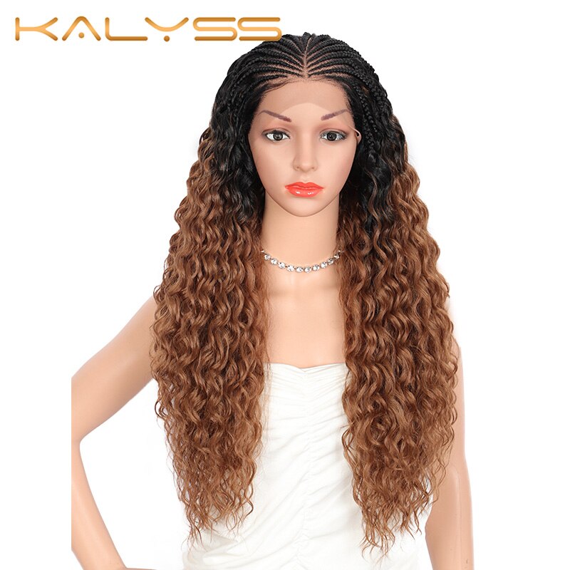 28 Inches Braided Wigs for Black Women