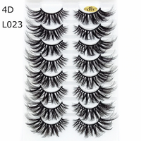 Thumbnail for 8 Pairs 3D Mink False Eyelashes Natural Wispy Fluffy Dramatic Volume