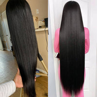 Thumbnail for Pre Plucked Brazilian Bone Straight Hair Remy 13x4 Lace Frontal Wig