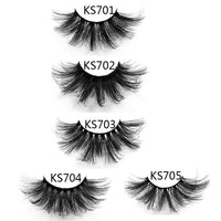 Thumbnail for 3D Mink False Eyelashes Dramatic Long Wispies