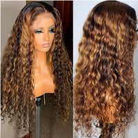 Thumbnail for Deep Water Wave Brazilian Hair Pre-plucked  Highlight Wig