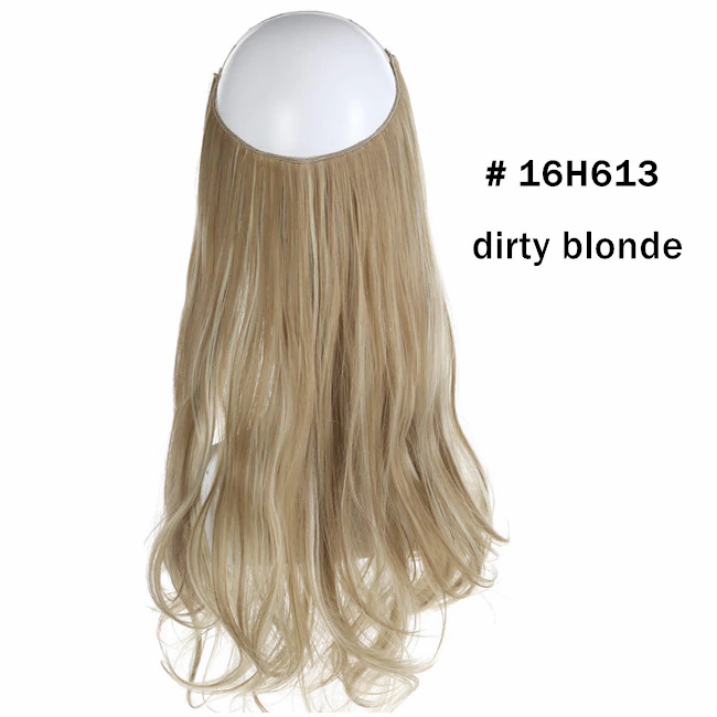 Ombre Synthetic Natural Black, Blonde, Pink