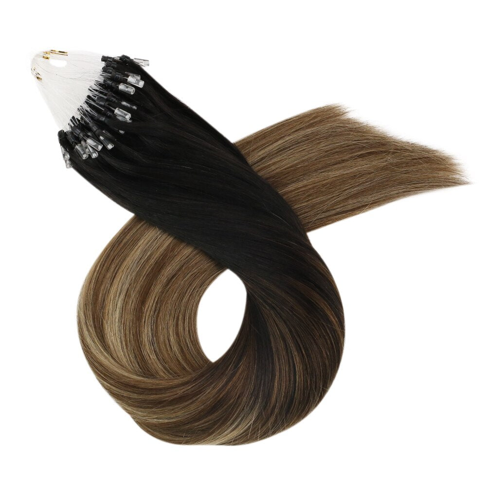 Micro Loop Hair Extensions 100% Real Human Hair