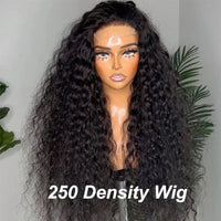 Thumbnail for 250 Density Human Hair Wigs Hd Lace  Brazilian Pre Plucked