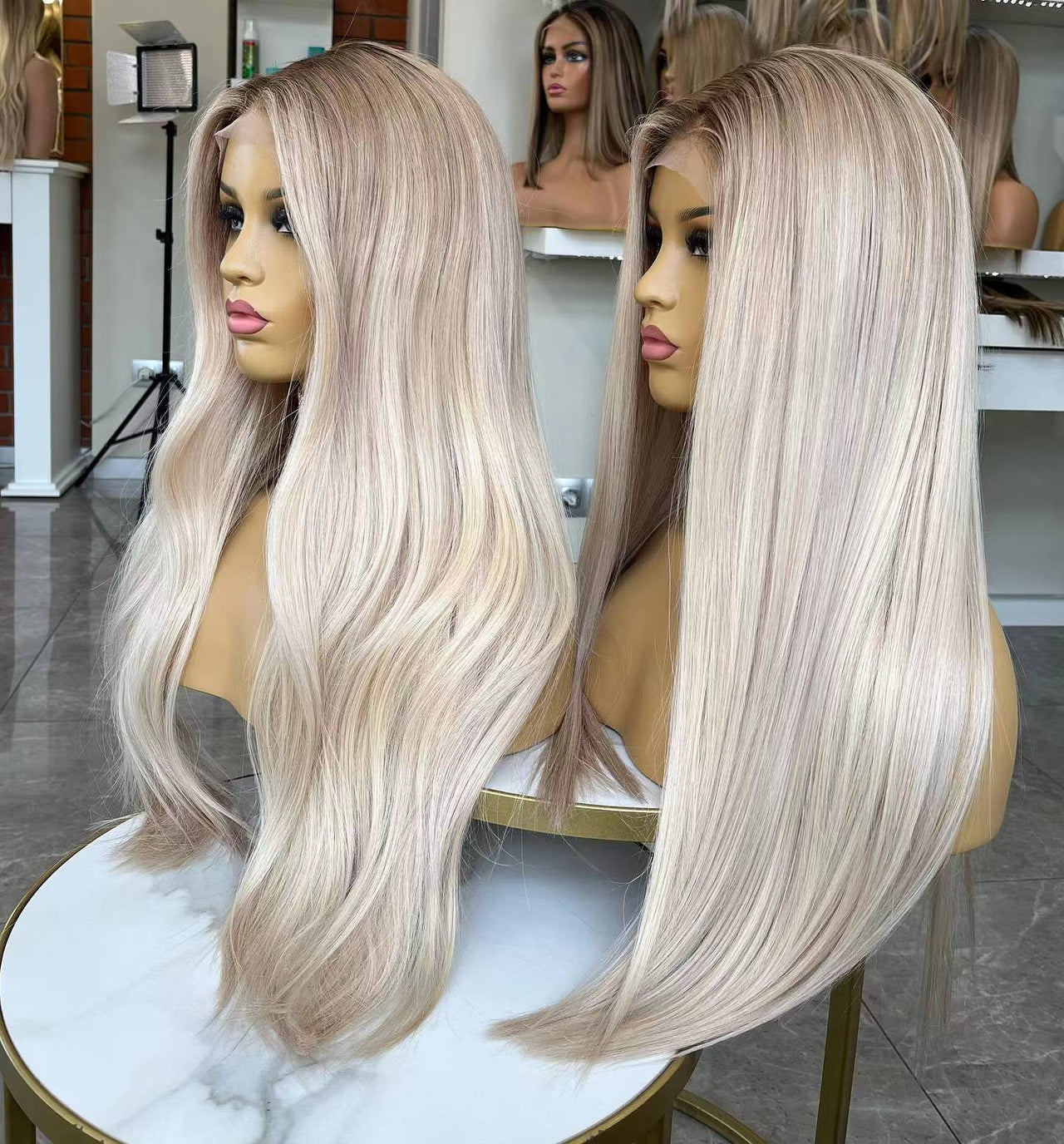 High Density Double Drawn Grade 12A European Human Hair Wigs Michelle s Glam Wigs