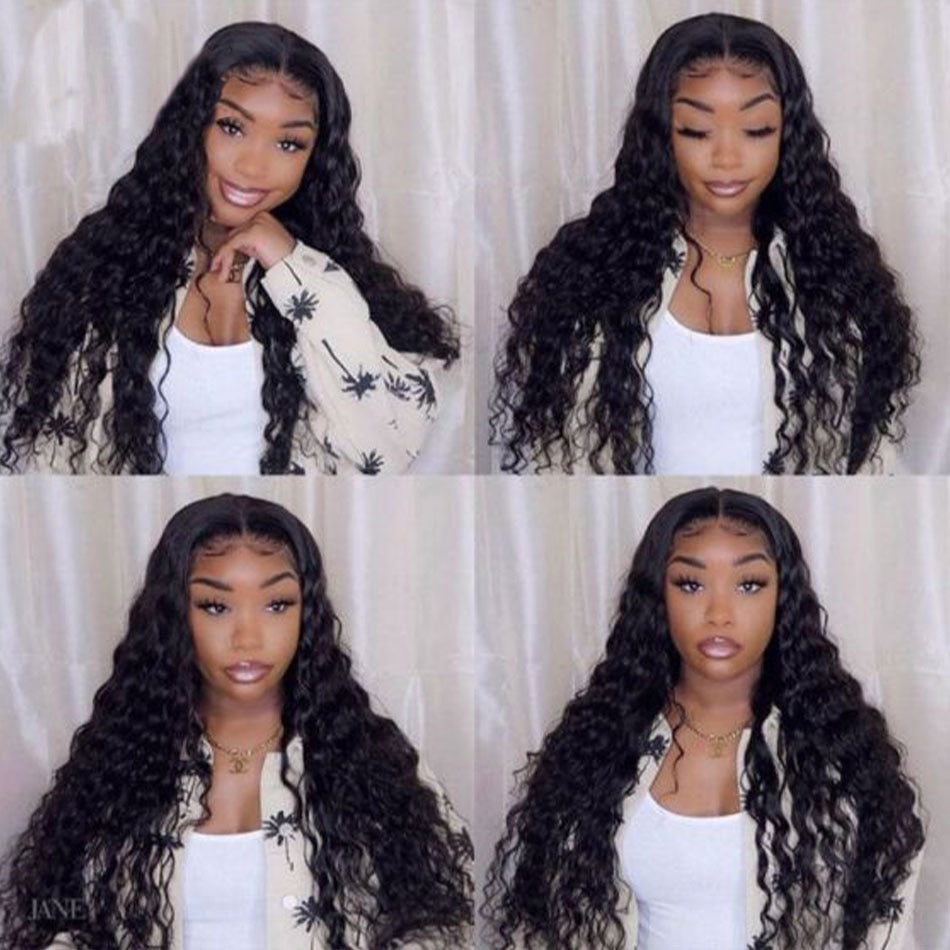 Brazilian Loose Deep Wave U Part Wig Human Hair