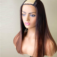 Thumbnail for Ombre Honey Blonde - U Part Wig European Remy Human Hair Wig