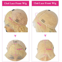 Thumbnail for Gray Blonde Bob Brazilian Hair Wigs Preplucked