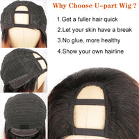 Thumbnail for U Part Wig Ombre Human Hair Wig