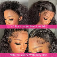 Thumbnail for 250 Density Human Hair Wigs Hd Lace  Brazilian Pre Plucked